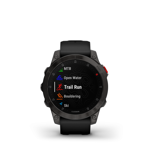 Epix Sapphire Titane Black Dlc – Bracelet Noir | Garmin