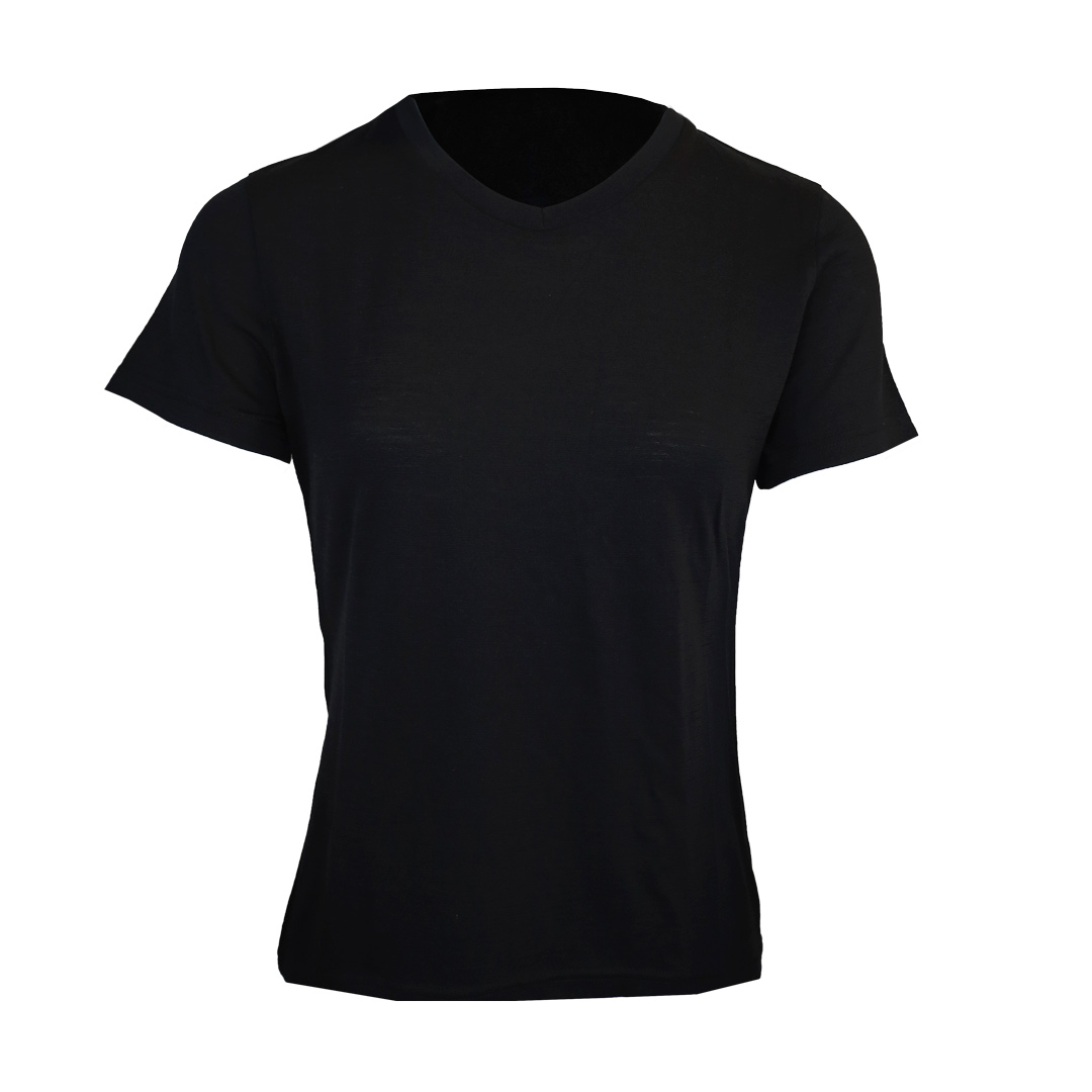 Tee-shirt Femme Merino Explore Black - Tee-shirt Mc | Azimut Outdoor