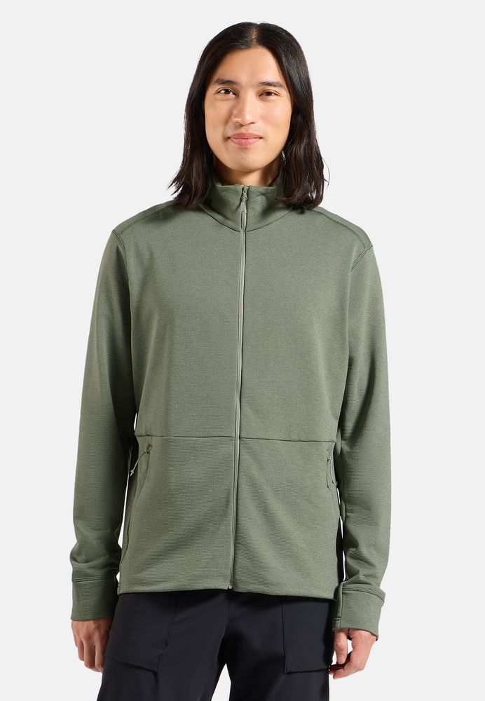 Veste Polaire Grid Fleece Shadow Melange