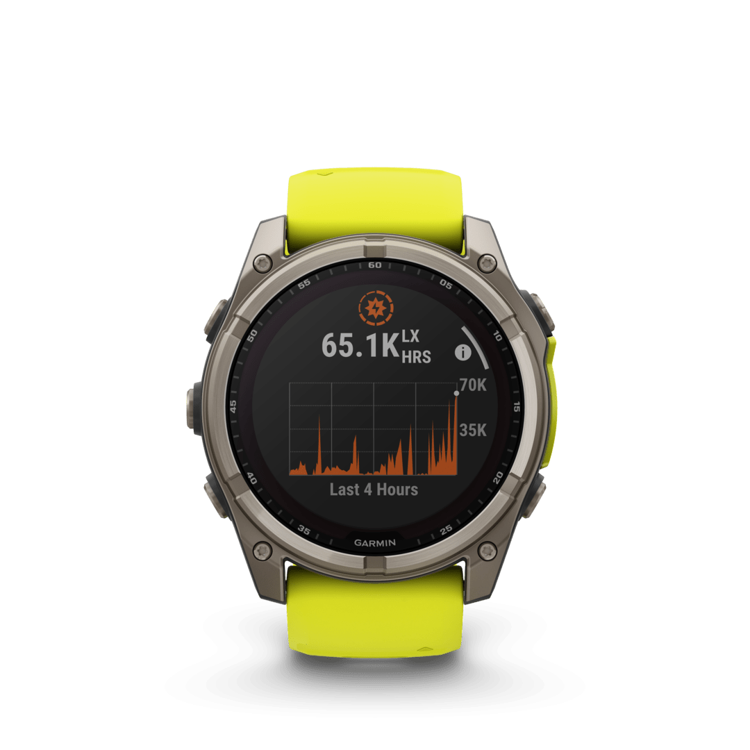 Fenix 8 51mm Solar Sapphire Titane  Graphite - Gps Running | Garmin