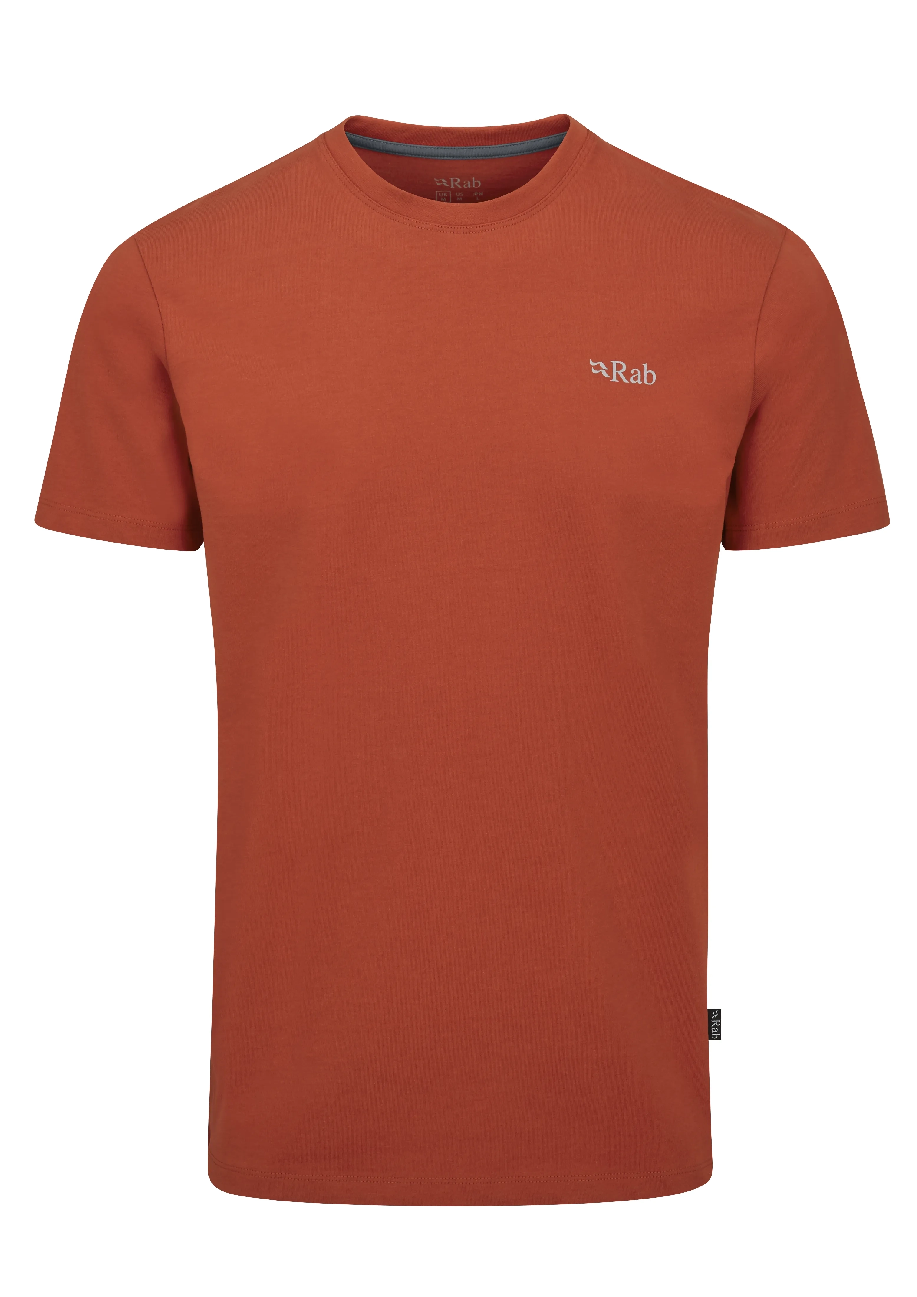 T-shirt Basecamp 3 Peaks Red Clay - Tee Shirt Mc | Rab