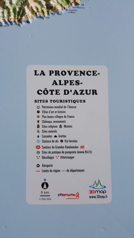 La Région Provence-alpes-cote D'azur - Cartes | 3dmap