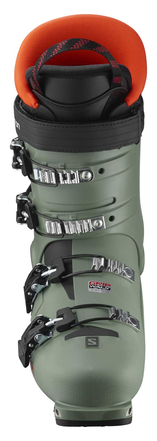 Shift Pro 80 At Junior Oil Green / Black / Orange | Salomon