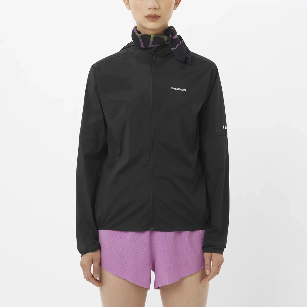 Veste Femme Sense Aero Wind Black - Veste | Salomon