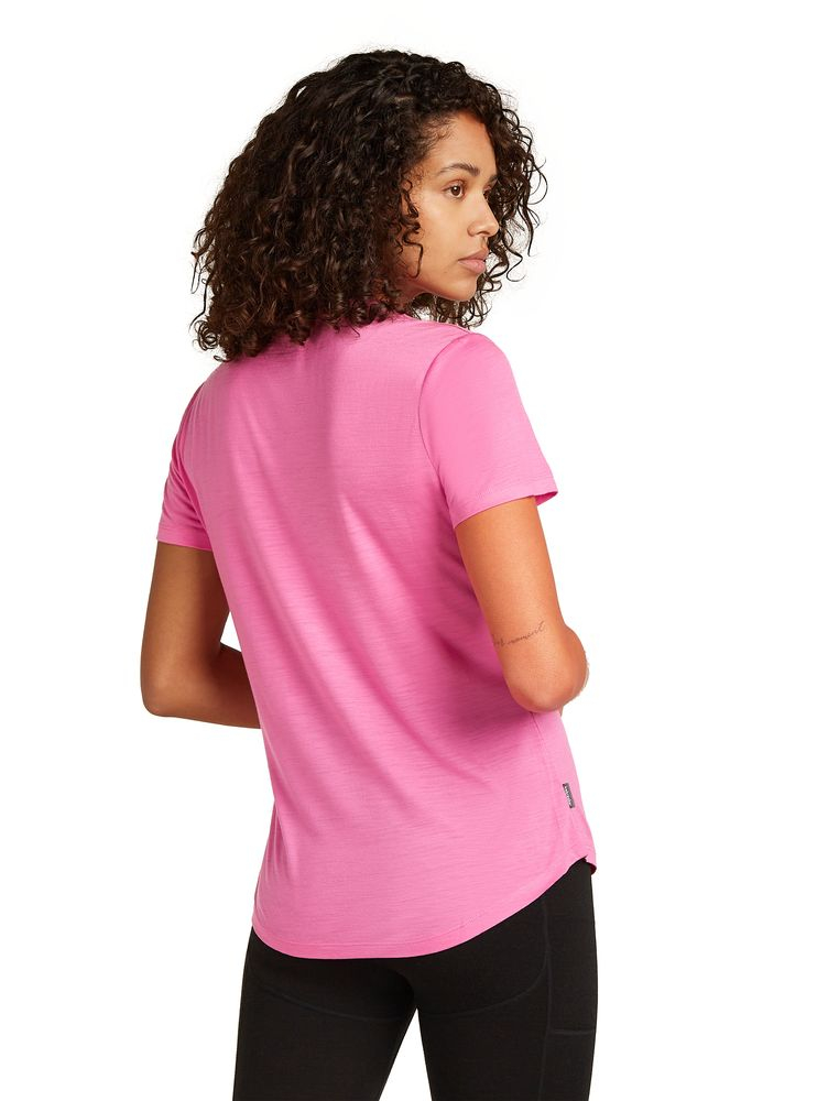 T-shirt Femme Merino 125 Cool-lite Sphere Across Pop | Icebreaker
