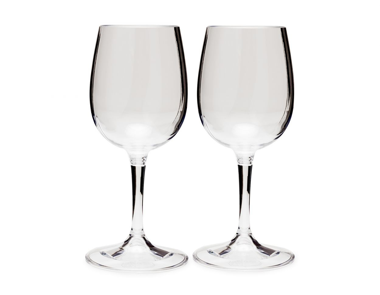 2 Verres A Vin Nesting - Assiette - Verre | Gsi
