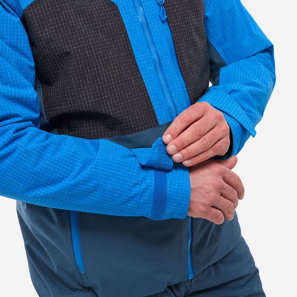 Veste Grands Montets Peak Icon Blue Dark Denim