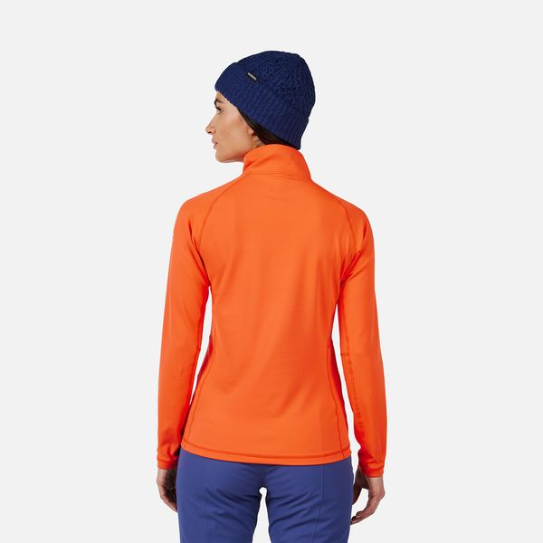 Polaire Femme Mid Layer Stretch Orange Flame