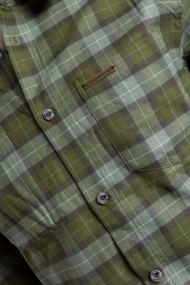 Chemise Bowen Oil Green - Chemise | Trango