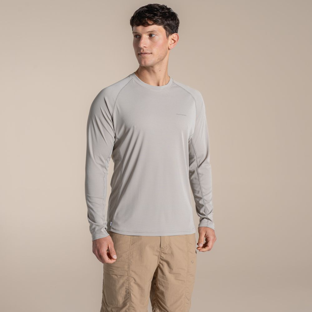 Nosilife Solarshield+ Long Sleeved T-shirt Parchment - Tee Shirt Ml