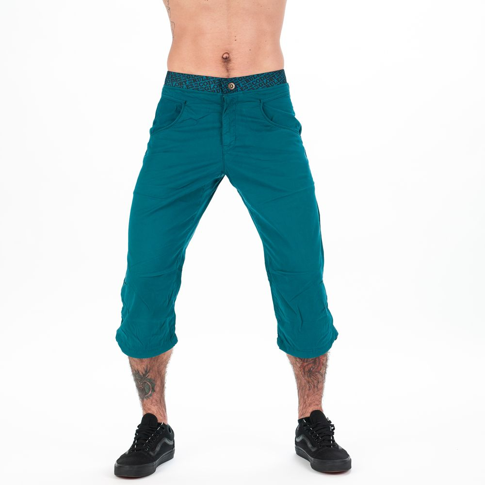 Sahel 3/4 Bleu Roy - Pantacourt | Nograd