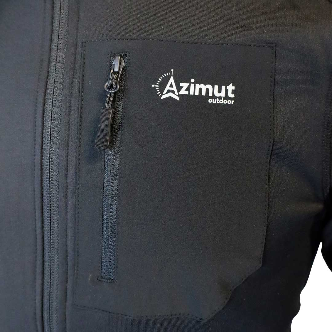 Veste Polaire Homme Trekking Gr+ Noir - Veste | Azimut Outdoor
