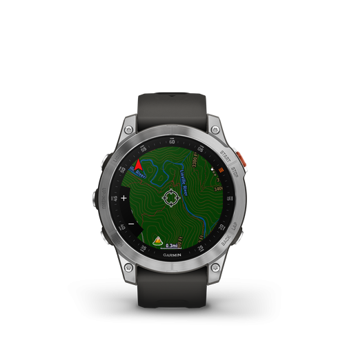 Epix Acier Silver – Bracelet Gris - Gps Running | Garmin