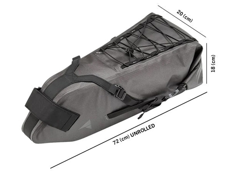 Sacoche Selle Vortex Large Grey - Sacoches | Altura