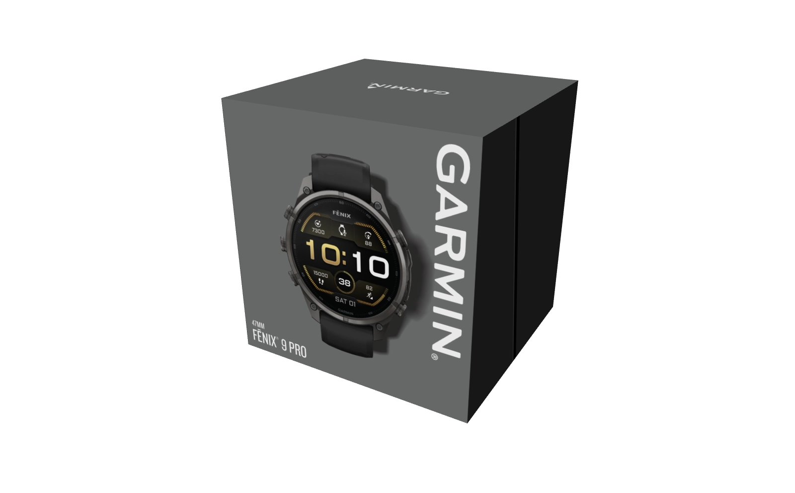 Fenix 9 Pro 47mm Amoled Carbon Black Pebble - Gps | Garmin