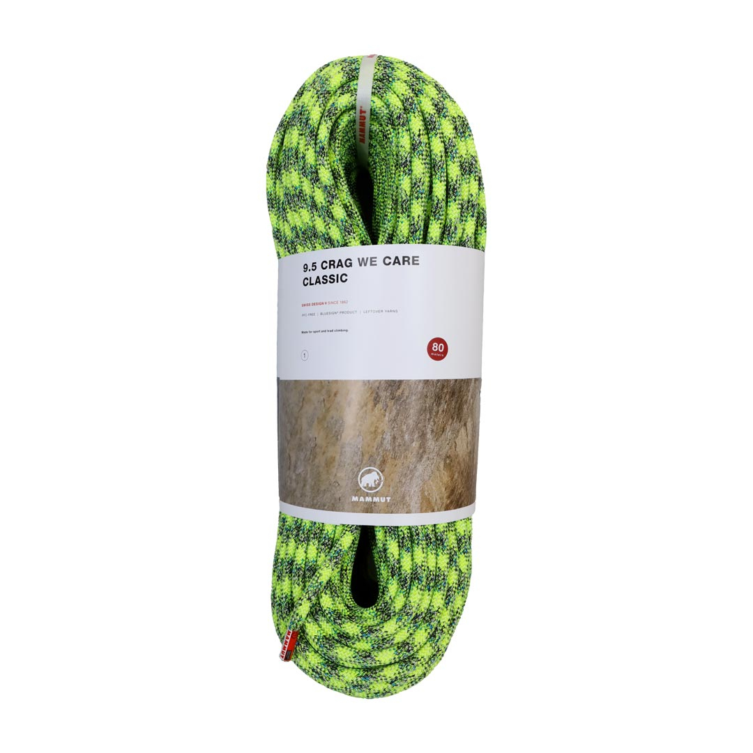 9.5 Crag We Care Classic Rope 80m - Cordes A Simple | Mammut