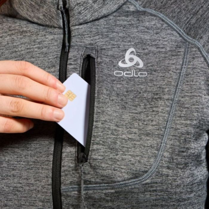 Polaire Femme Tencia 1/2 Zip Dark Grey Melange - Polaire | Odlo