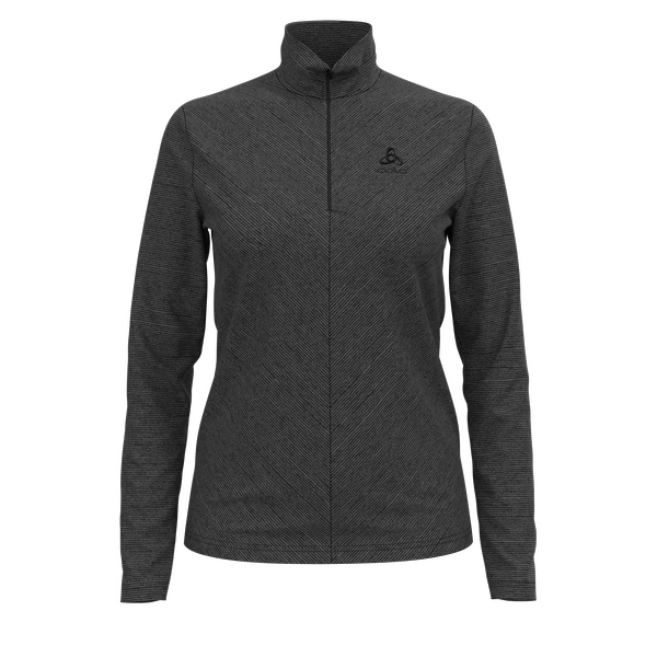 Polaire 1/2 Zip Roy Femme Shale Grey  Black Stripes - Veste | Odlo
