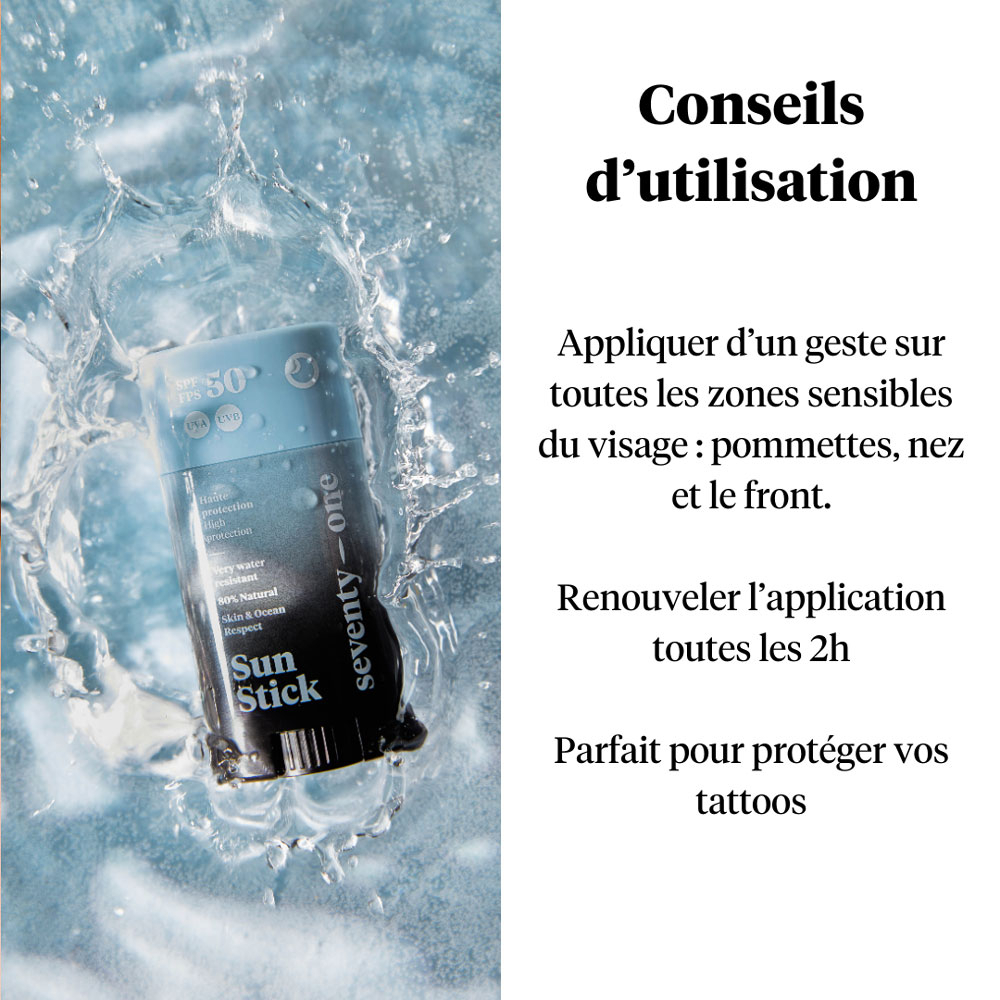 Sun Stick  The Invisible - Spf50 | Seventy One Percent