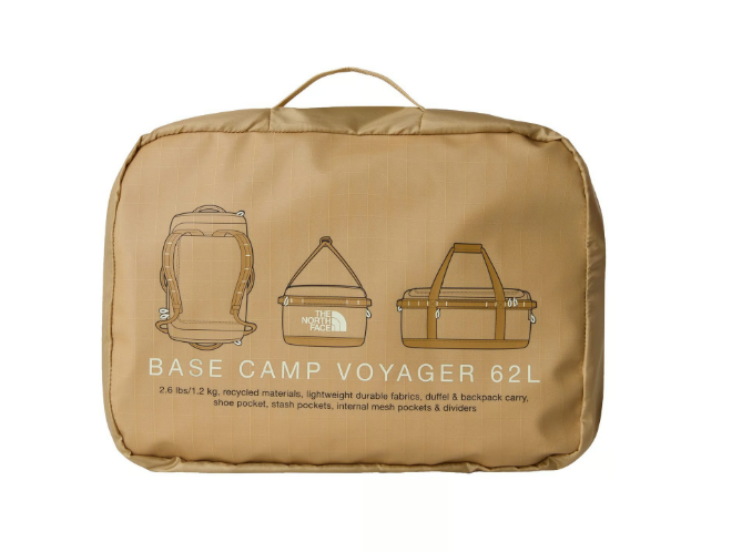 Bc Voyager Duffel 62 L Khaki Stone/utility Bro - Sac Expedition