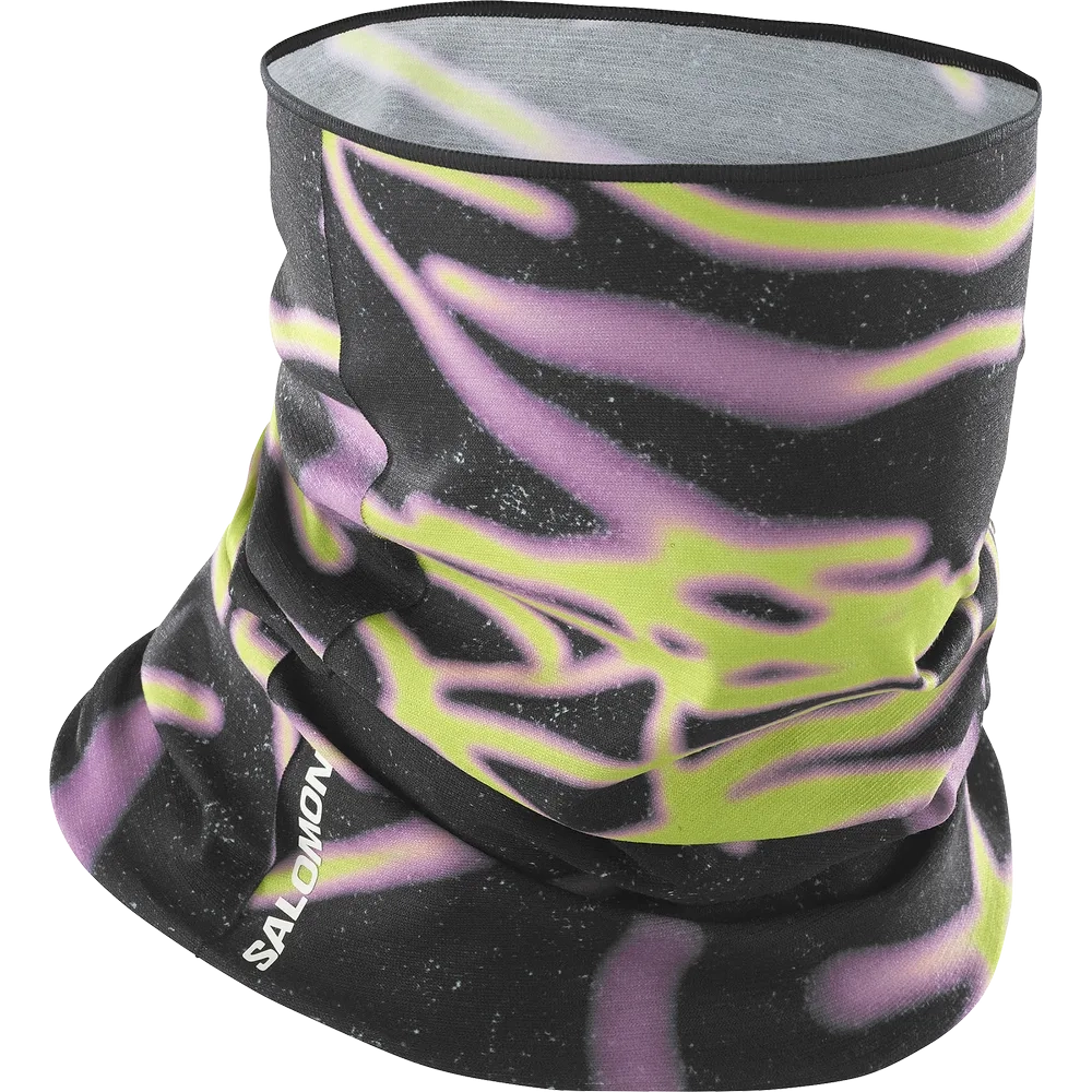Neck Gaiter U Black Iris Orchid - Tour De Cou | Salomon