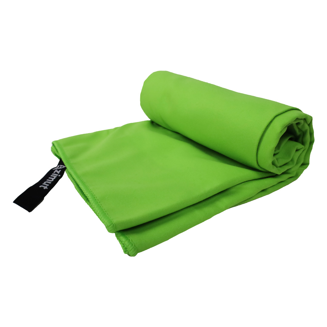 Serviette Microfibre L - Verte - Serviette | Azimut Outdoor