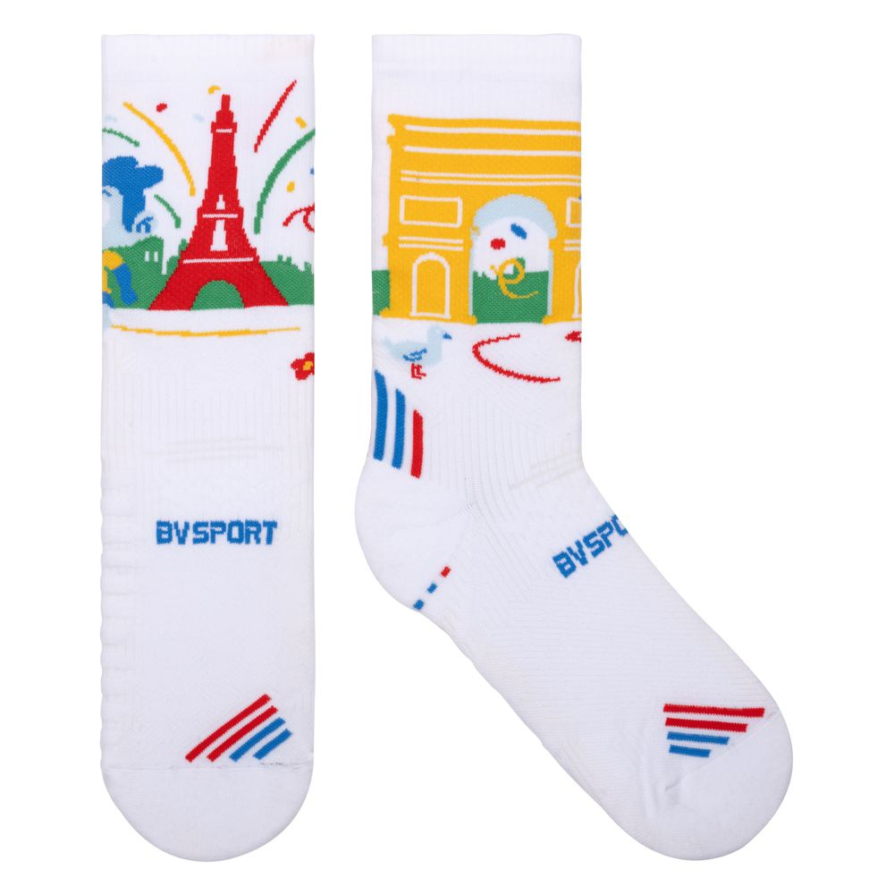 Chaussettes Run Marathon Collector France - Chaussettes | Bv Sport