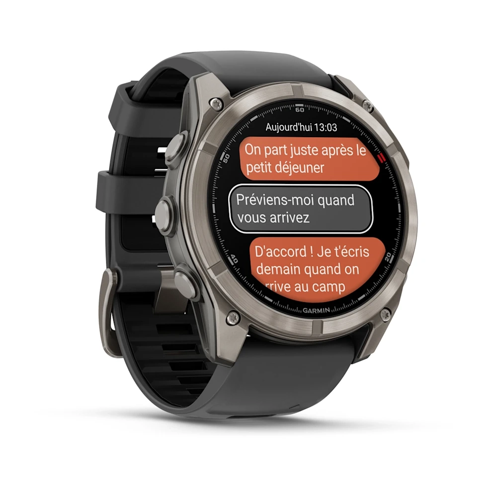 Fenix 8 Pro Amoled/Lte 51Mm Sapphire Titane Titanium