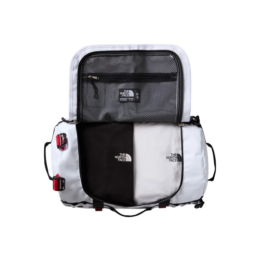 Base Camp Duffel S 50 White Black Red | The North Face