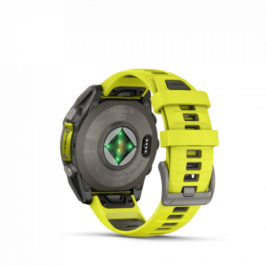 Fenix 8 47mm Solar Sapphire Titane Graphite - Gps Running | Garmin
