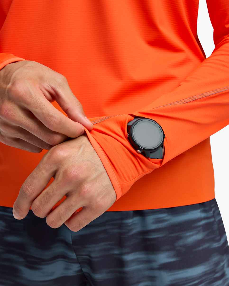 T-shirt Zippé Glidetech Lava - Polaire | Hoka