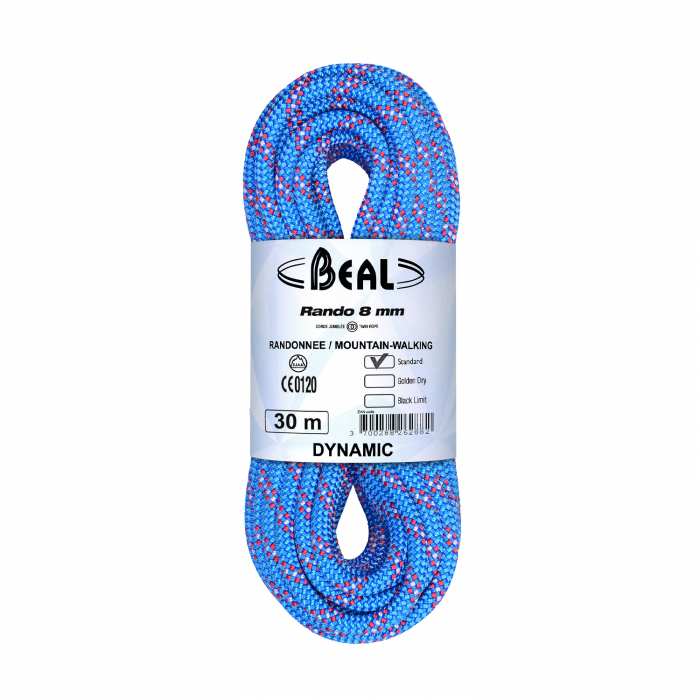 Rando 8mm X 30m Bleu - Corde | Beal
