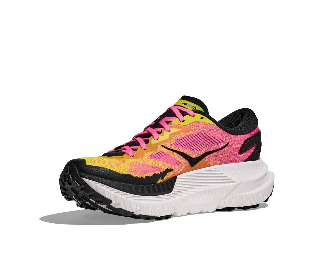Mafate X Neon Citrus Rose - Chaussures | Hoka