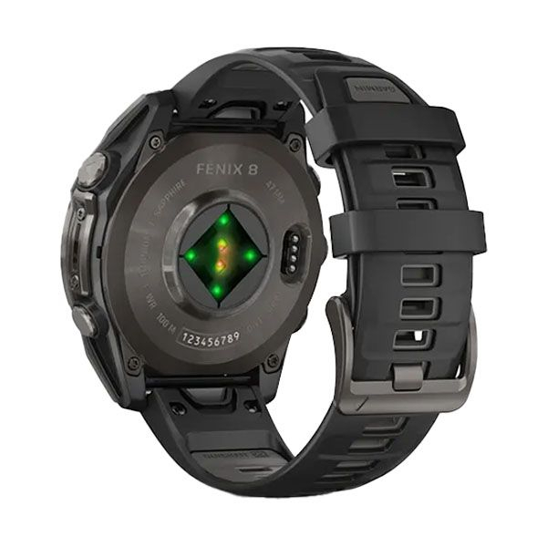 Fenix 8 51mm Amoled Saph Crb Gry Ti - Gps Running | Garmin