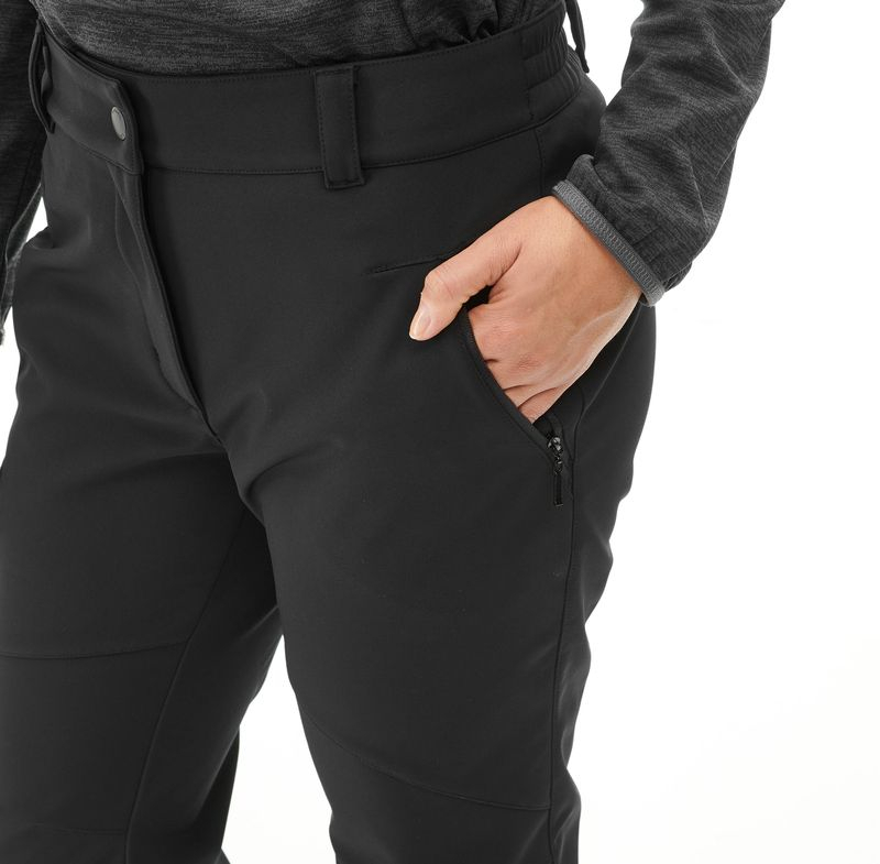 Pantalon Femme Track Softshell Black - Pantalon | Lafuma