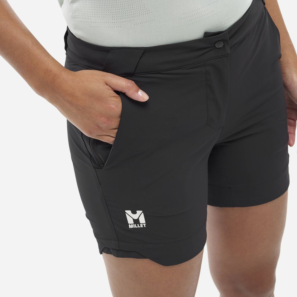 Short Femme Ubic Stretch Black - Short | Millet