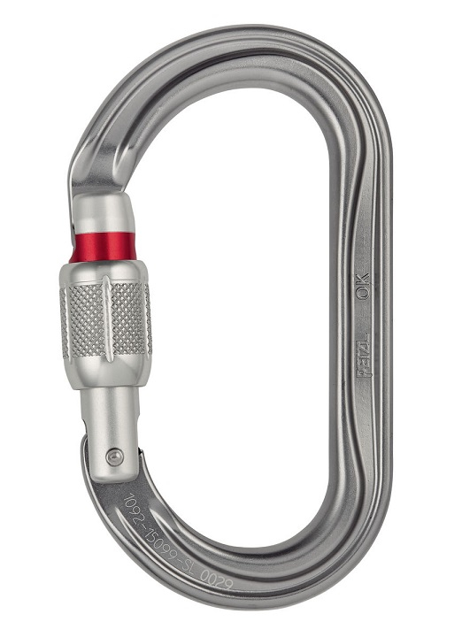 Mousqueton Ok Screw Lock - Mousquetons | Petzl