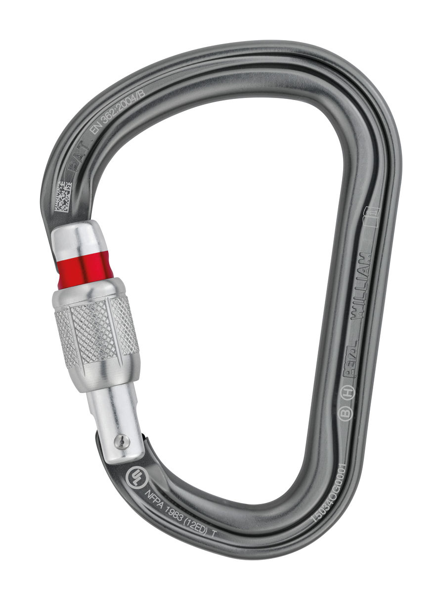 William Screw Lock - Mousqueton Secu Hms | Petzl