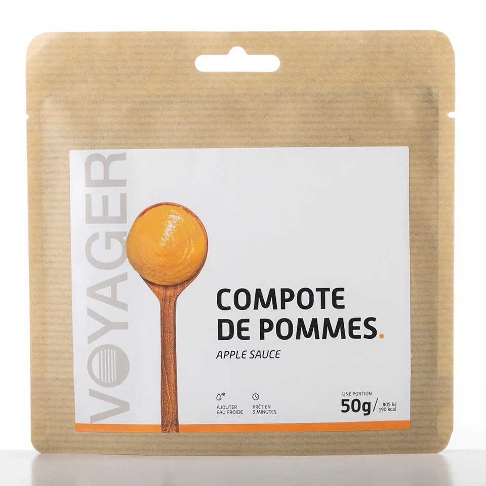 Compote De Pommes - Repas Lyophilise | Voyager