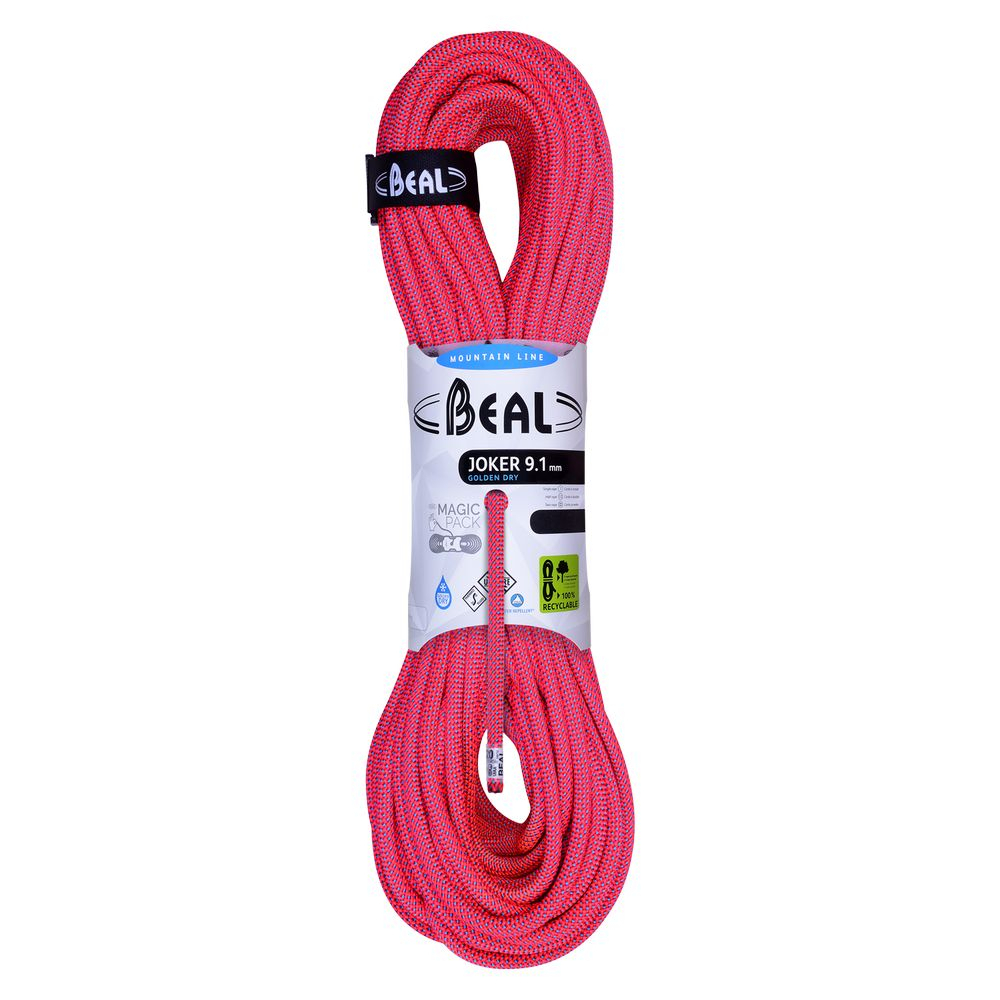 Corde Joker 9.1mm X 100m Safe Control Orange - Corde | Beal