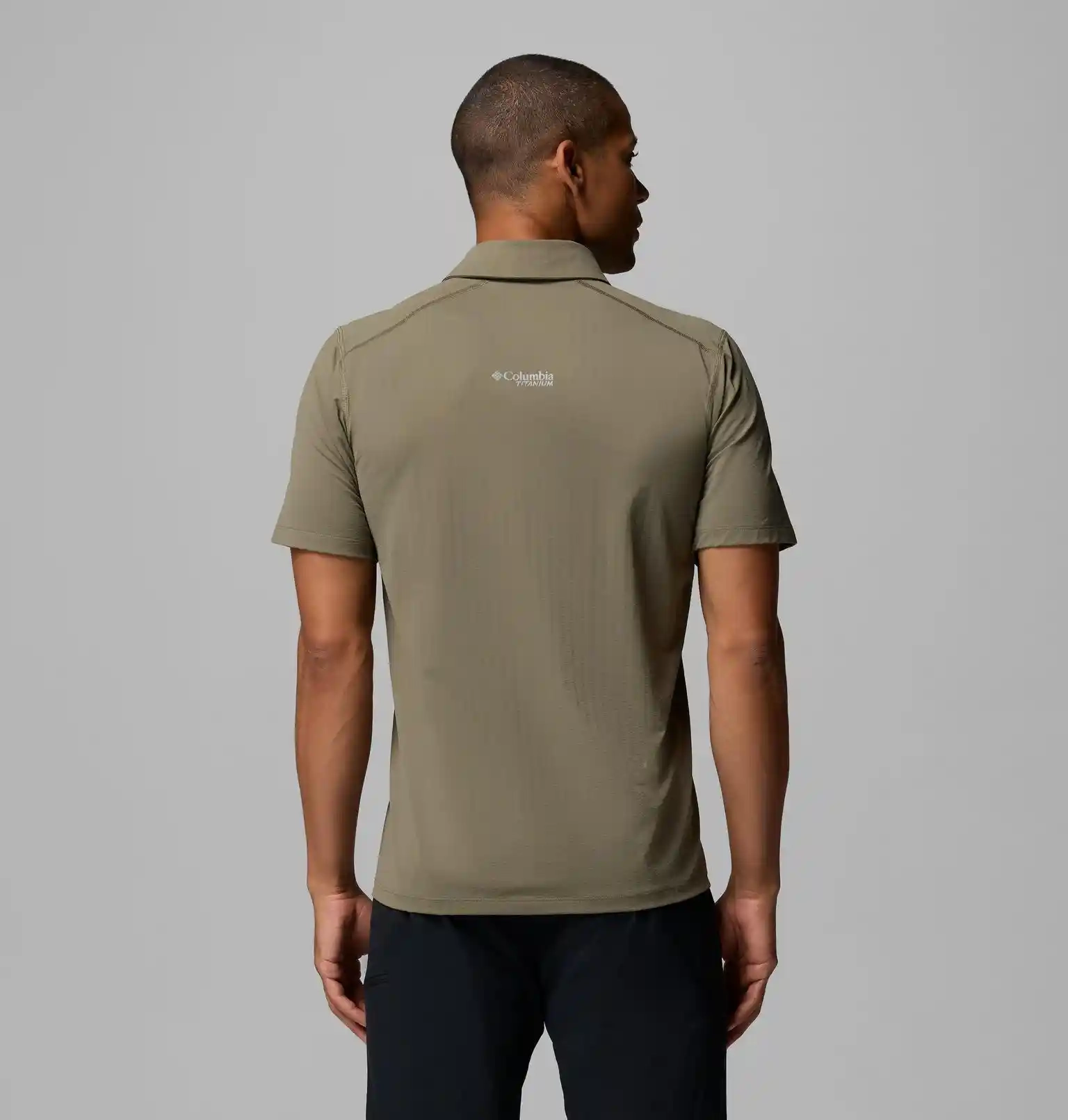Polo Diamond Peak Pro Stone Green - Tee Shirt Mc | Columbia Sportswear