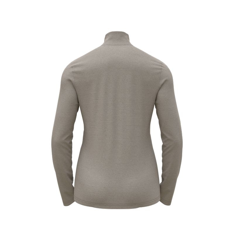 Polaire 1/2 Zip Roy Femme Silver Cloud Iron - Polaire | Odlo