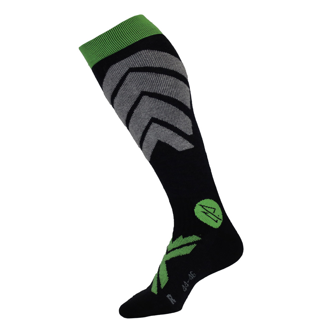 Chaussettes de ski Ride Tech Vert (paire)