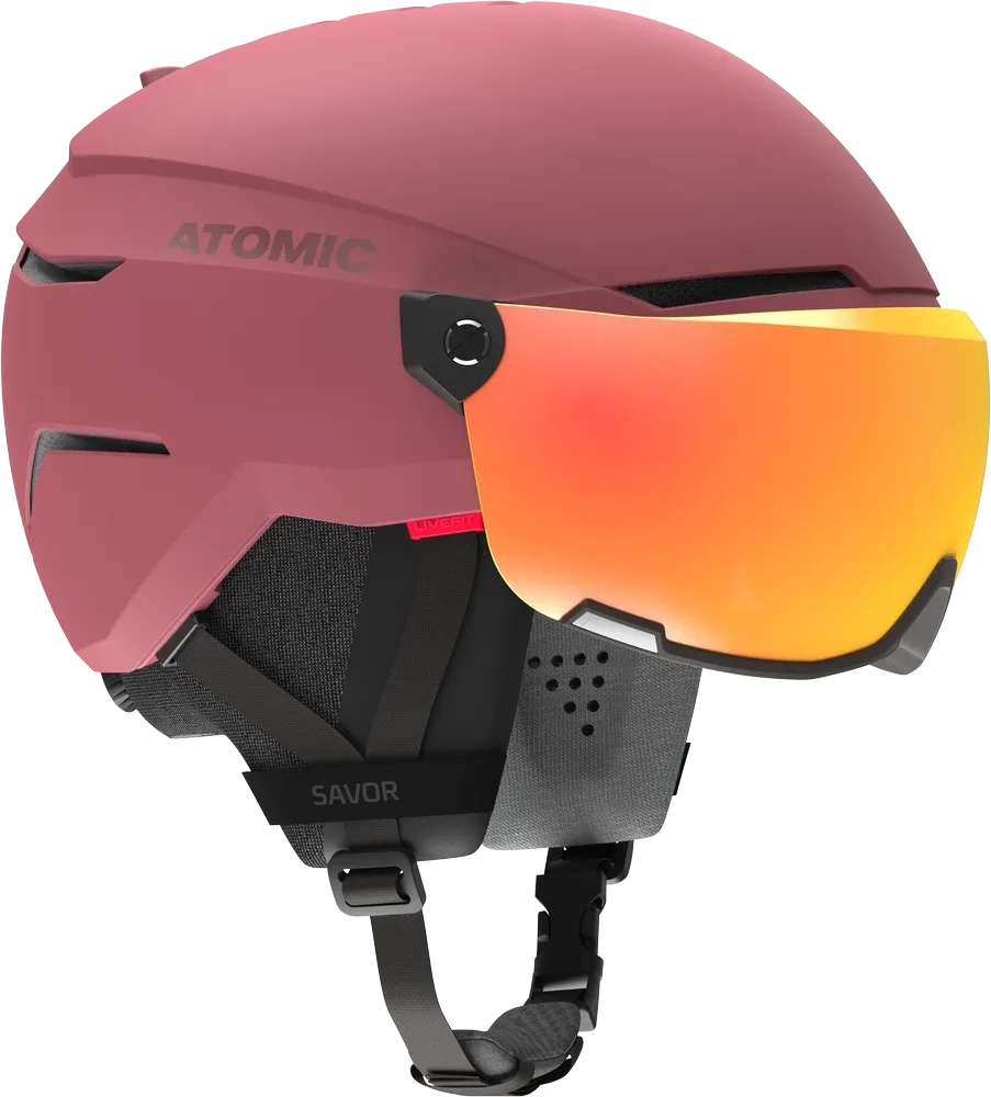 Savor Visor Stereo Maroon