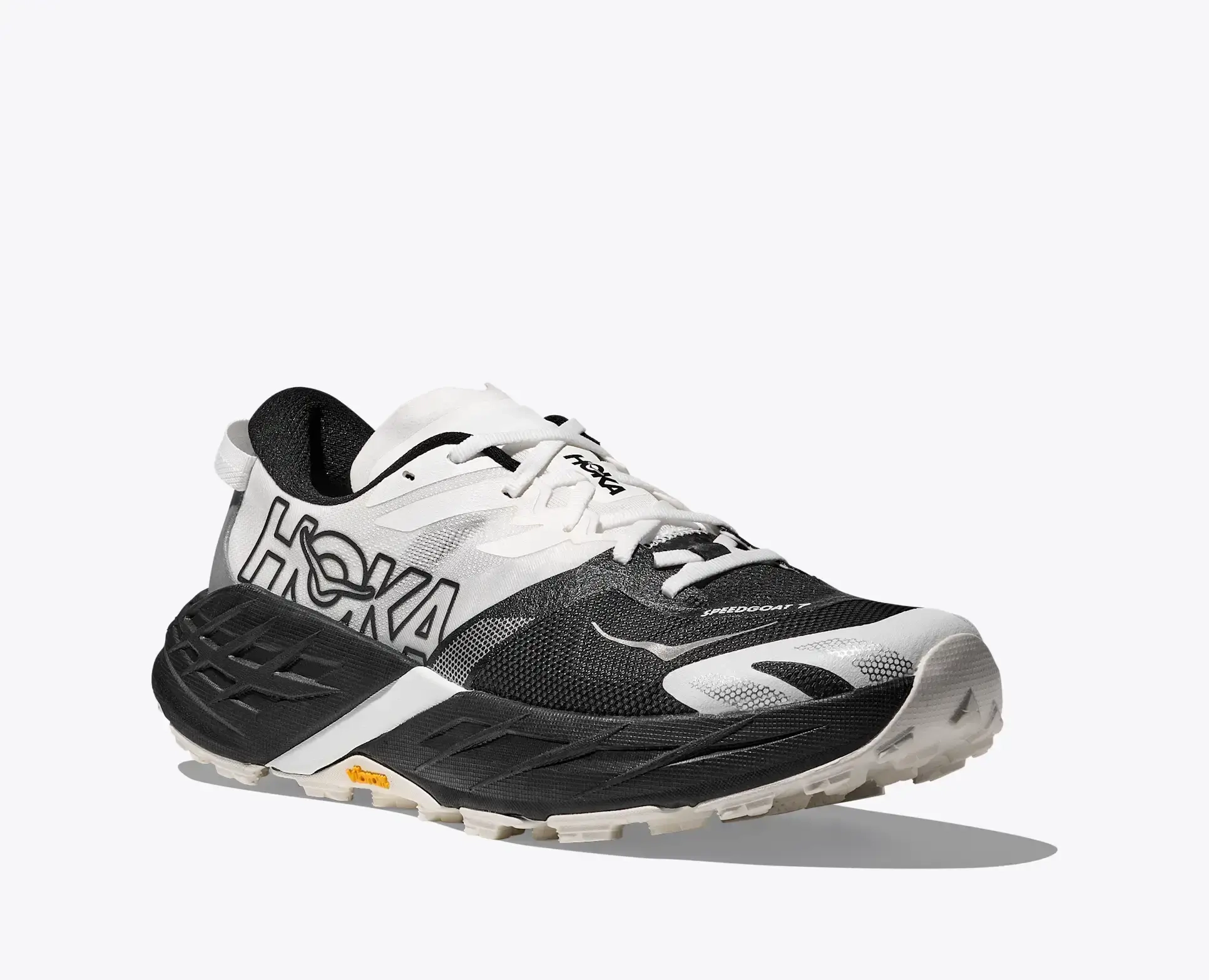 Speedgoat 7 Black White - Chaussures | Hoka