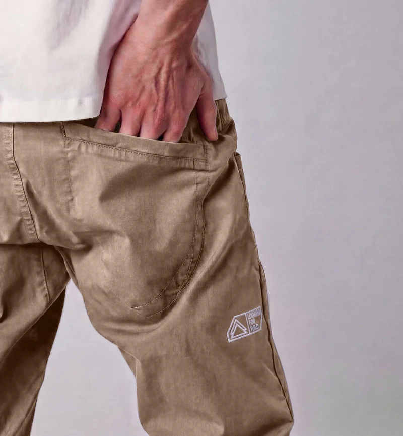 Roy Warm Taupe - Pantalon | Looking For Wild