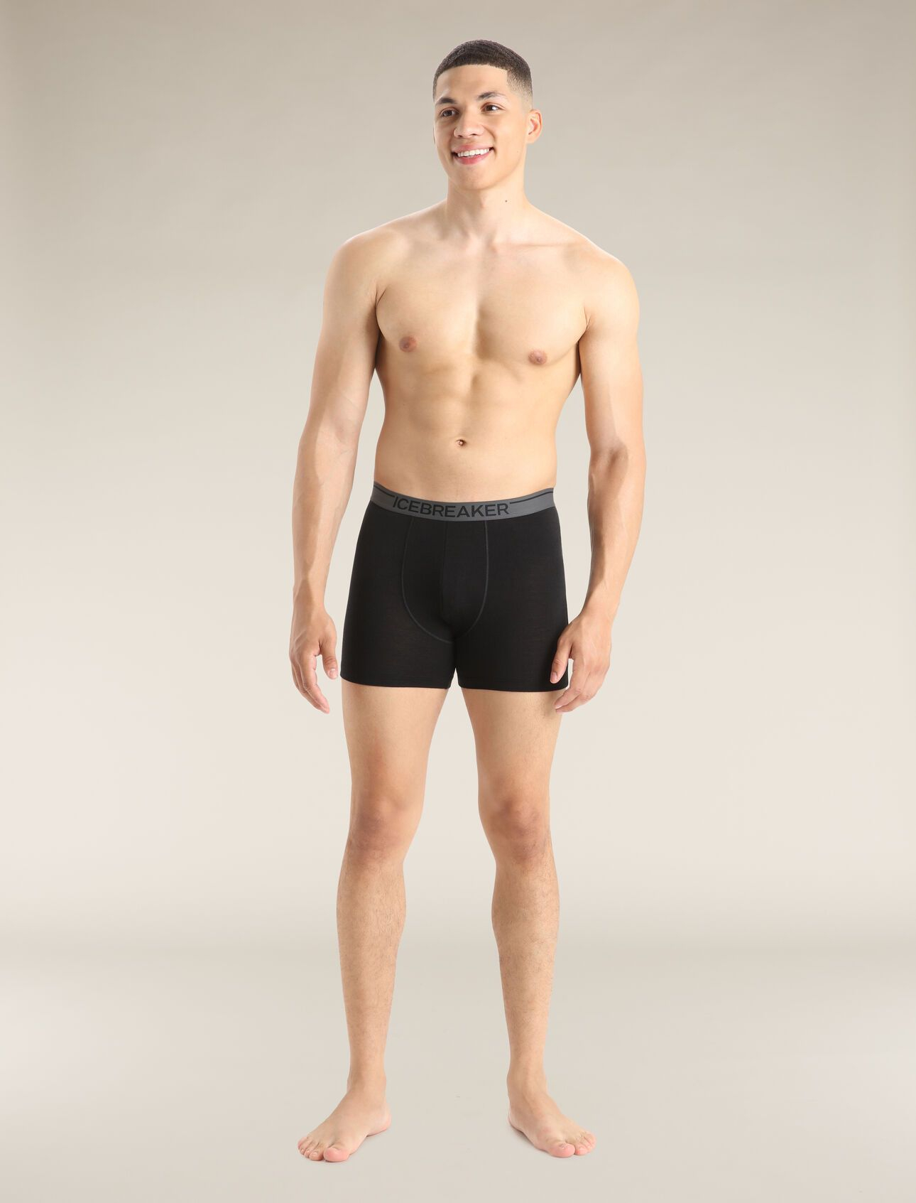 M Anatomica Boxers Black - Boxer | Icebreaker