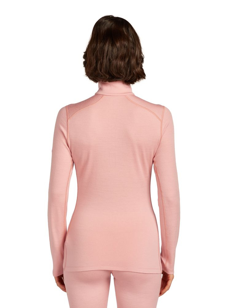 T-shirt Femme 260 Tech 1/2 Zip Blusch