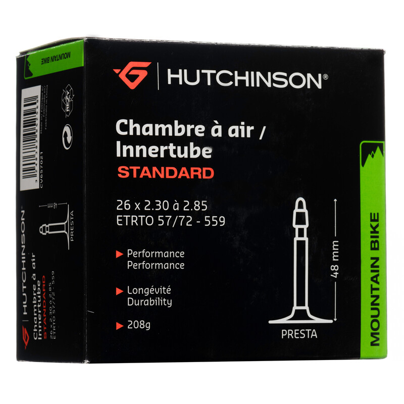 Chambre A Air Standard 26x2.30/2,85 Presta | Hutchinson