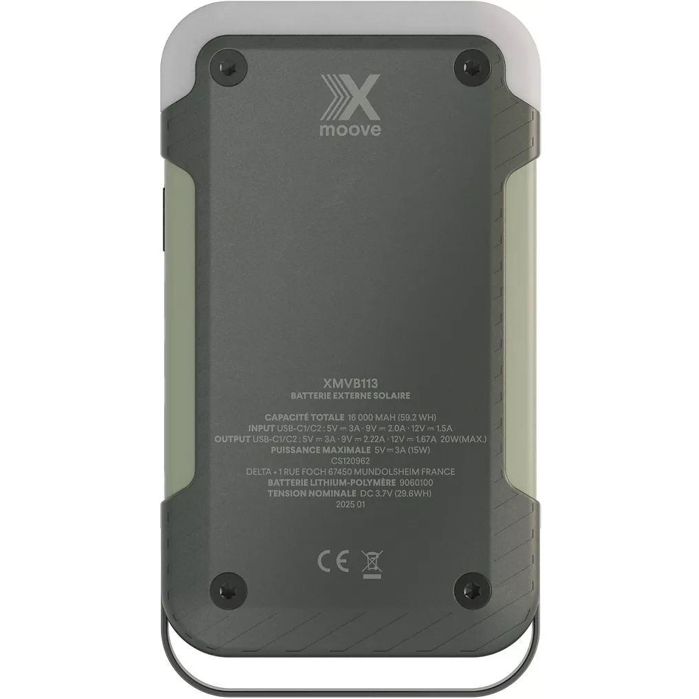 NEW SOLARGO POCKET 16 000 MAH - Batterie Externe Xmoove